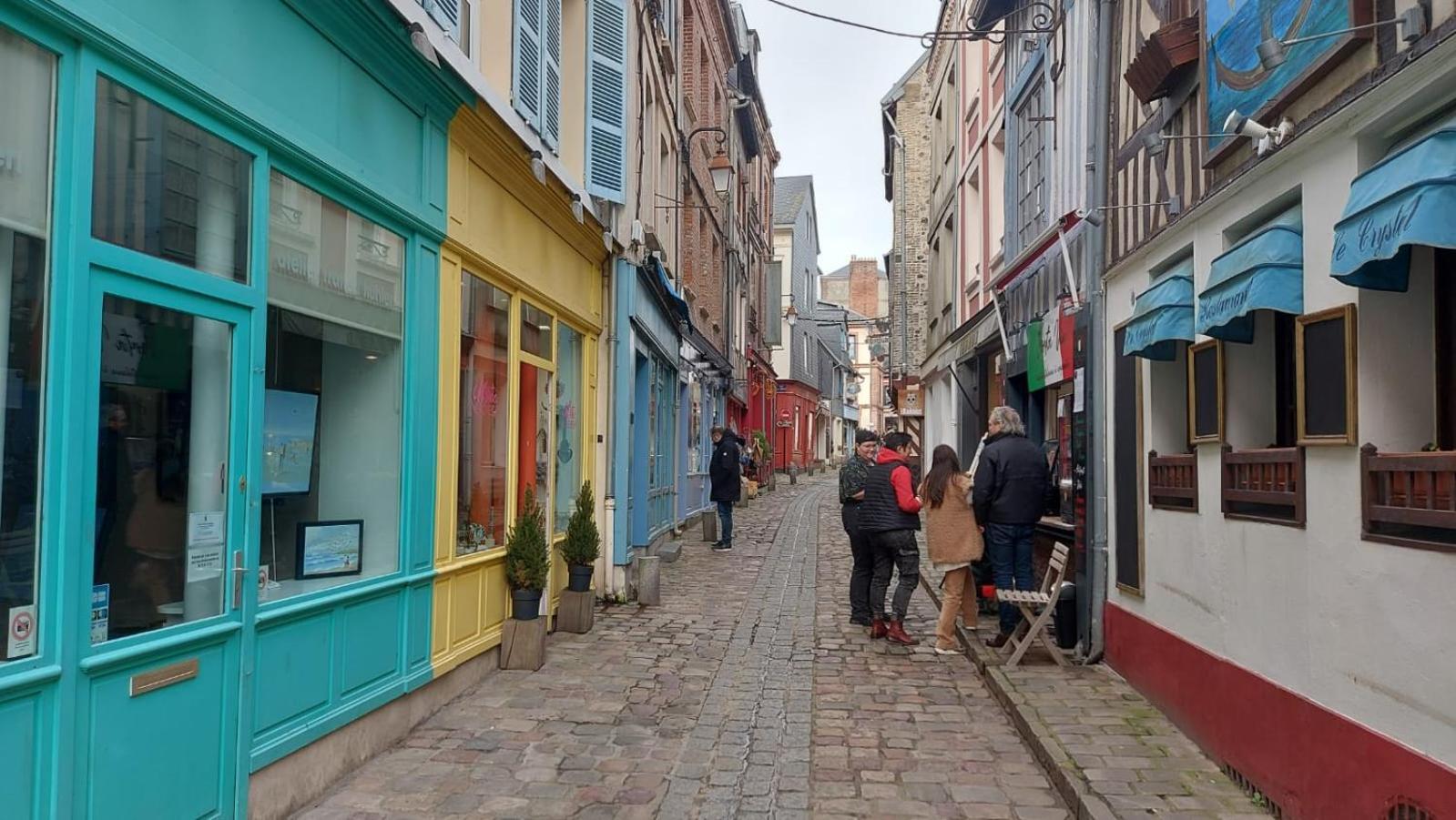 Studio Cosy Au Coeur D'Honfleur Eksteriør bilde